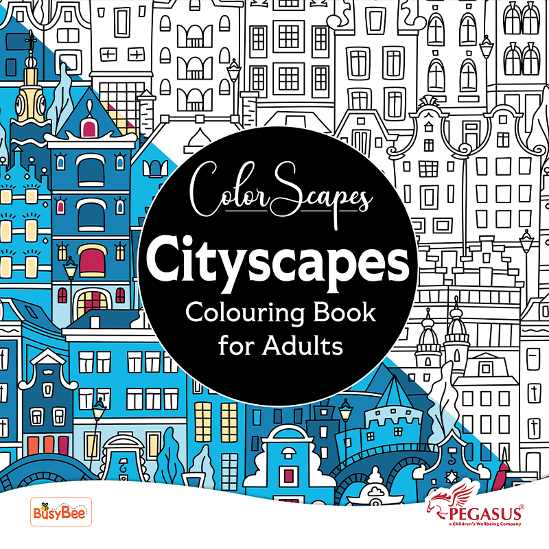 كتاب تلوين مناظر المدن من كولور سكيبس