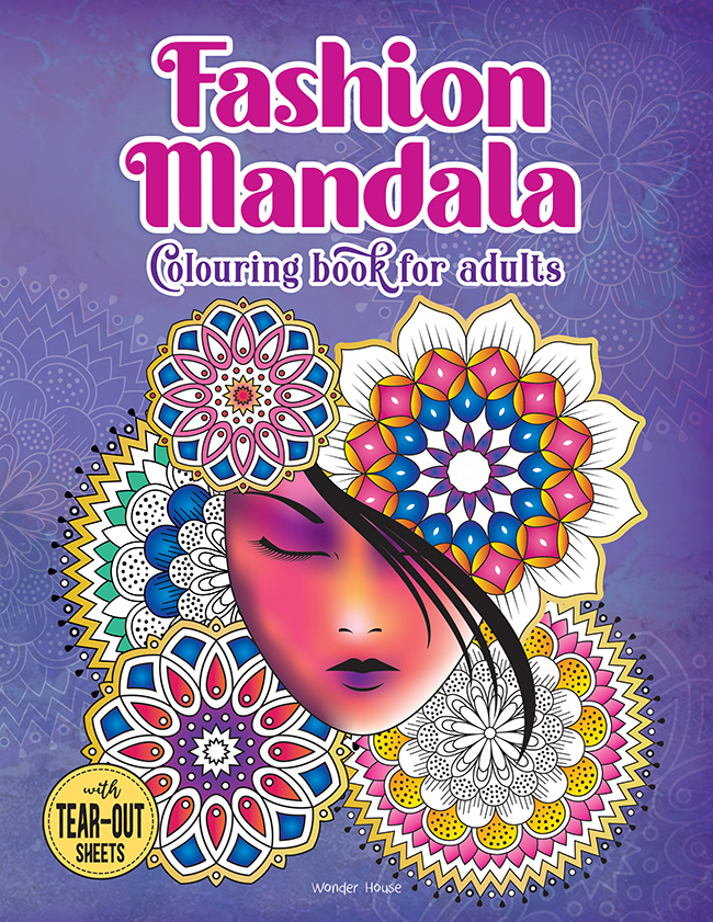 Fashion Mandala - Colouring Book For Adults