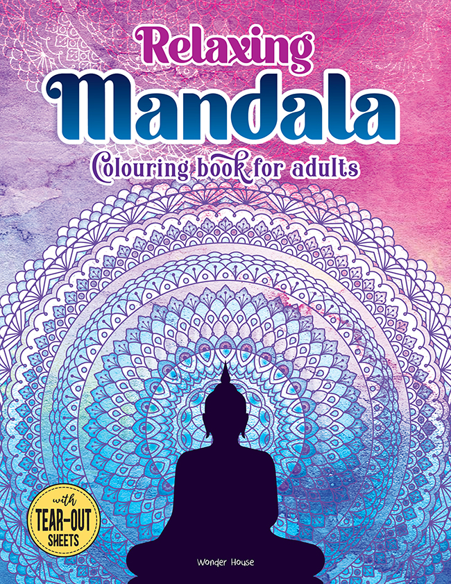 Relaxing Mandala - Colouring Book For Adults