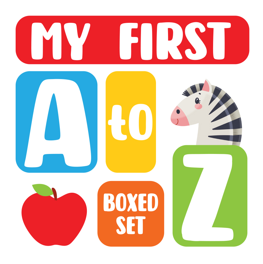 My First A To Z Mini Board Book Boxed Set - Pack of 5
