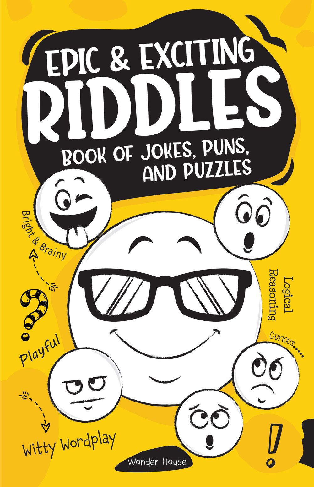 كتاب ألغاز ملحمي ومثير مليء بالنكات والتورية والألغاز