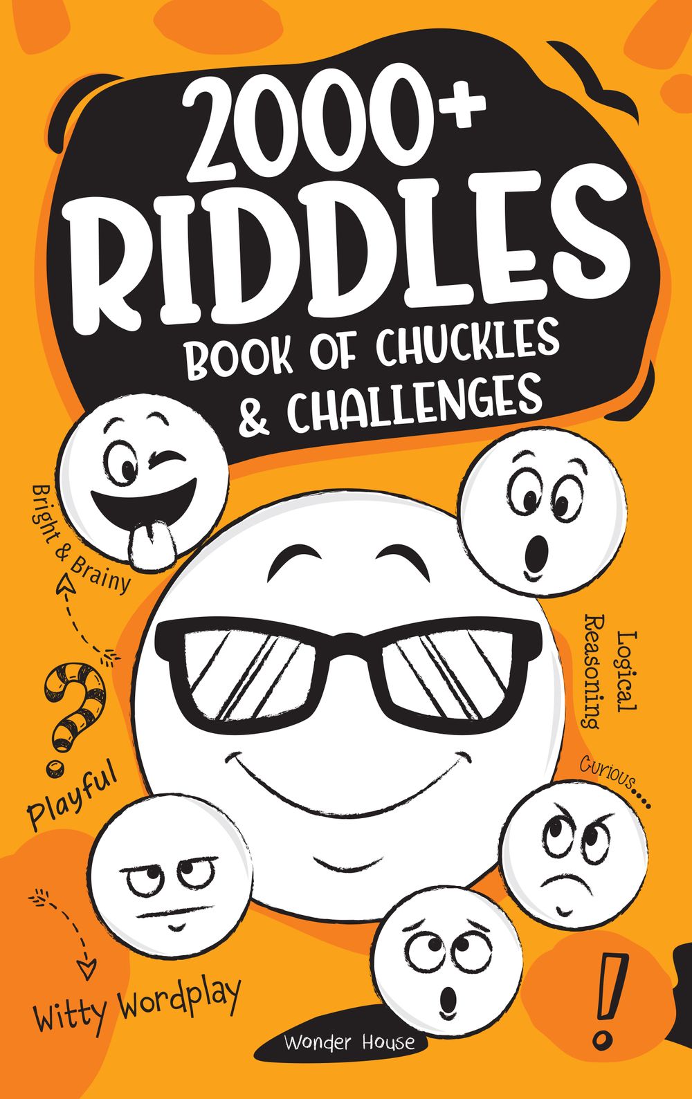 كتاب ألغاز وتحديات يحتوي على أكثر من 2000 لغز