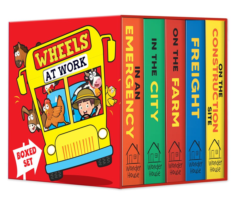 Wheels At Work Boxed Set - Pack of 4