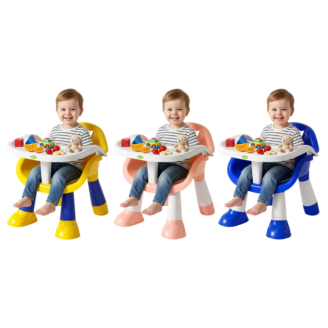 Baybee - Baby Portable Booster Seat With Feeding Tray