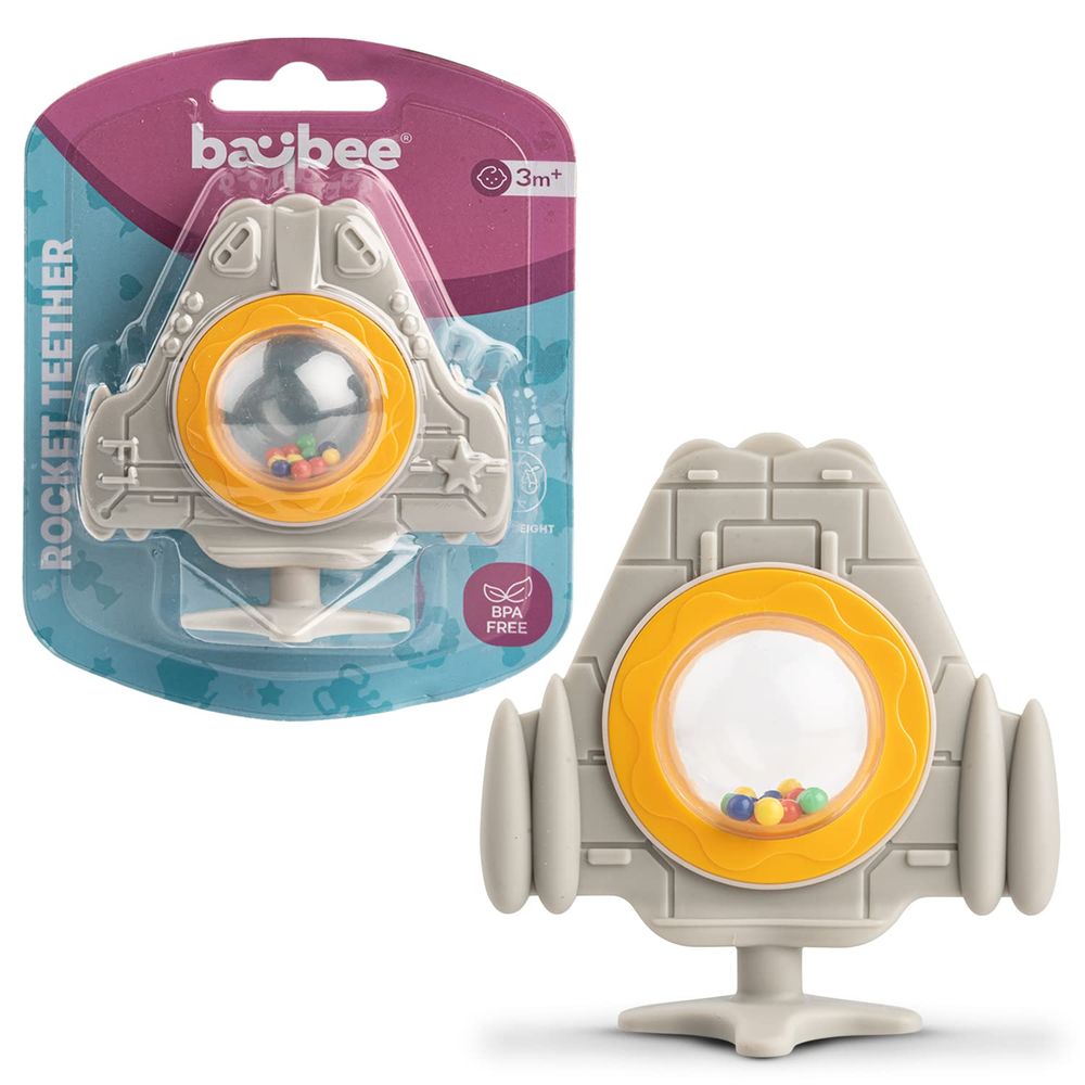 Baybee Rocket Silicone Teether