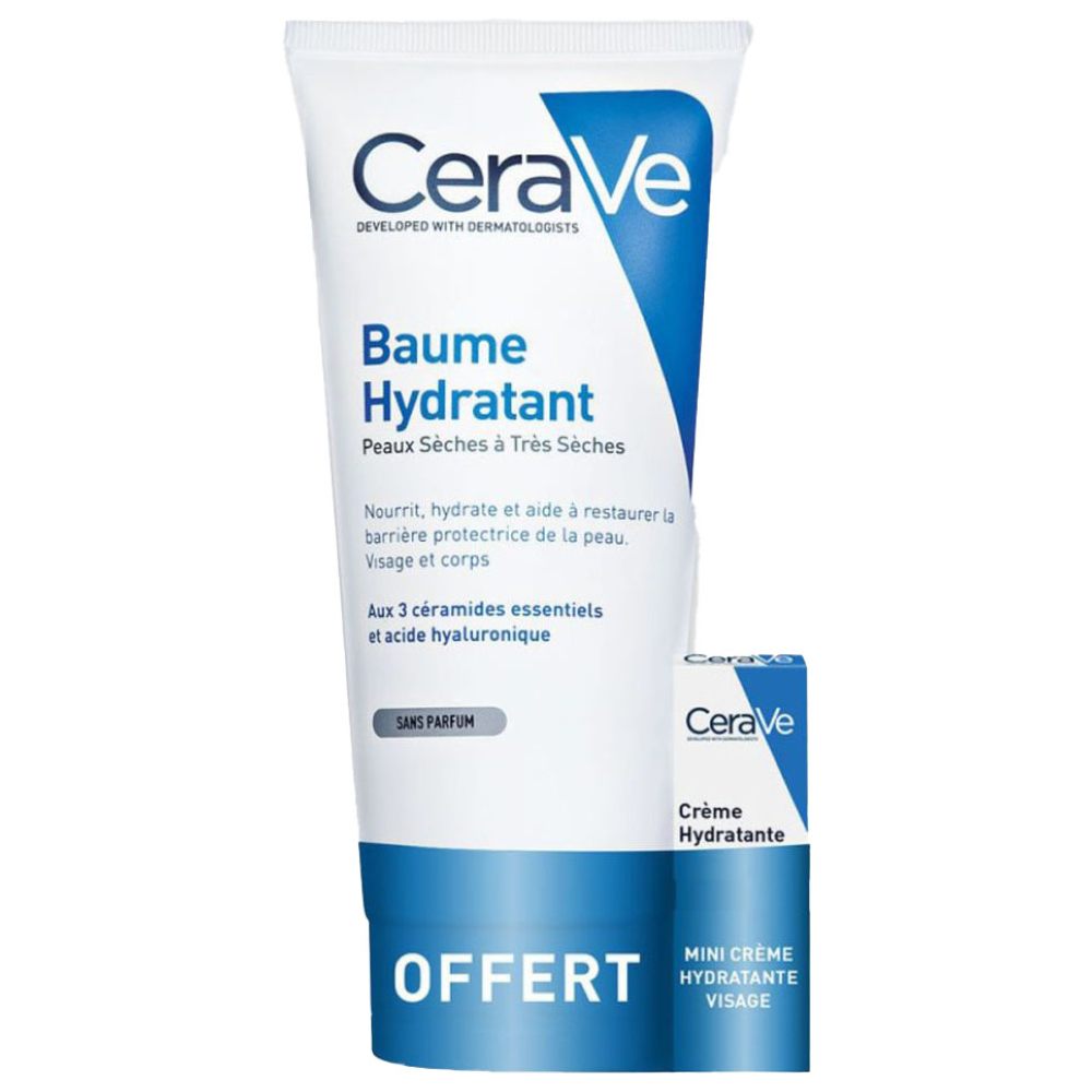 سيرافي - كريم مرطب مع كريم صغير - 2 قطعة