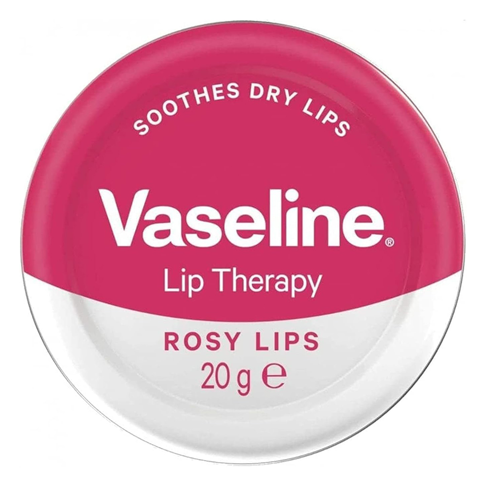Vaseline - Lip Therapy - Rose And Almond Oil - 20 gm