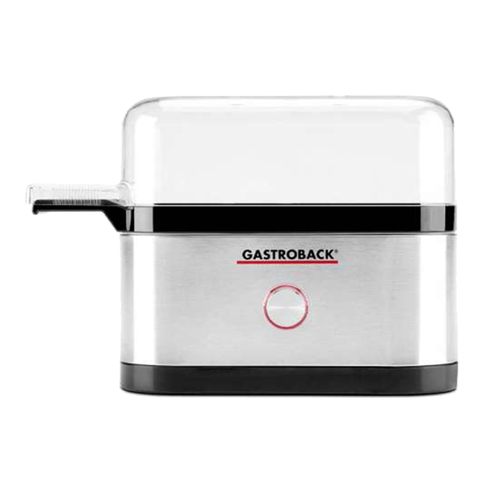 Gastroback Design Mini Egg Cooker - Silver