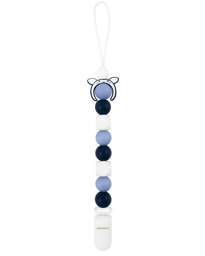 Factory Price - C Kiko Silicone Pacifier Clip - Multicolor