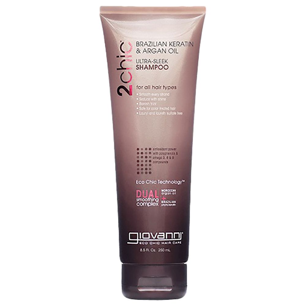 Giovanni - Toschic Ultra Sleek Keratin Shampoo - 250 ml