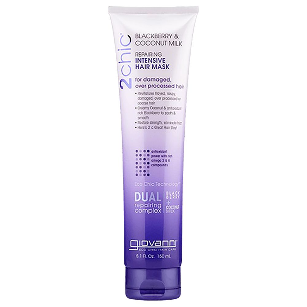 Giovanni - Toschic Repairing Mask - Raspberry And Coconut - 150 ml