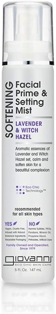 جيوفاني - بخاخ الوجه المثبت والمرطب سموثينغ فاسيال برايم - 147 مل