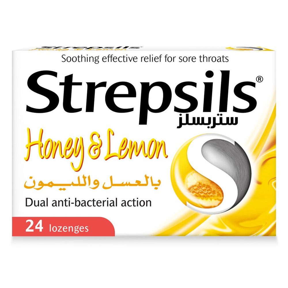 Strepsils Honey & Lemon - 24 Lozenge