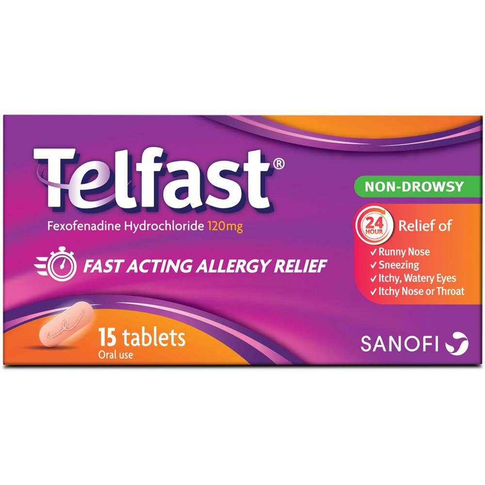Telfast 120mg - 30 Tablet