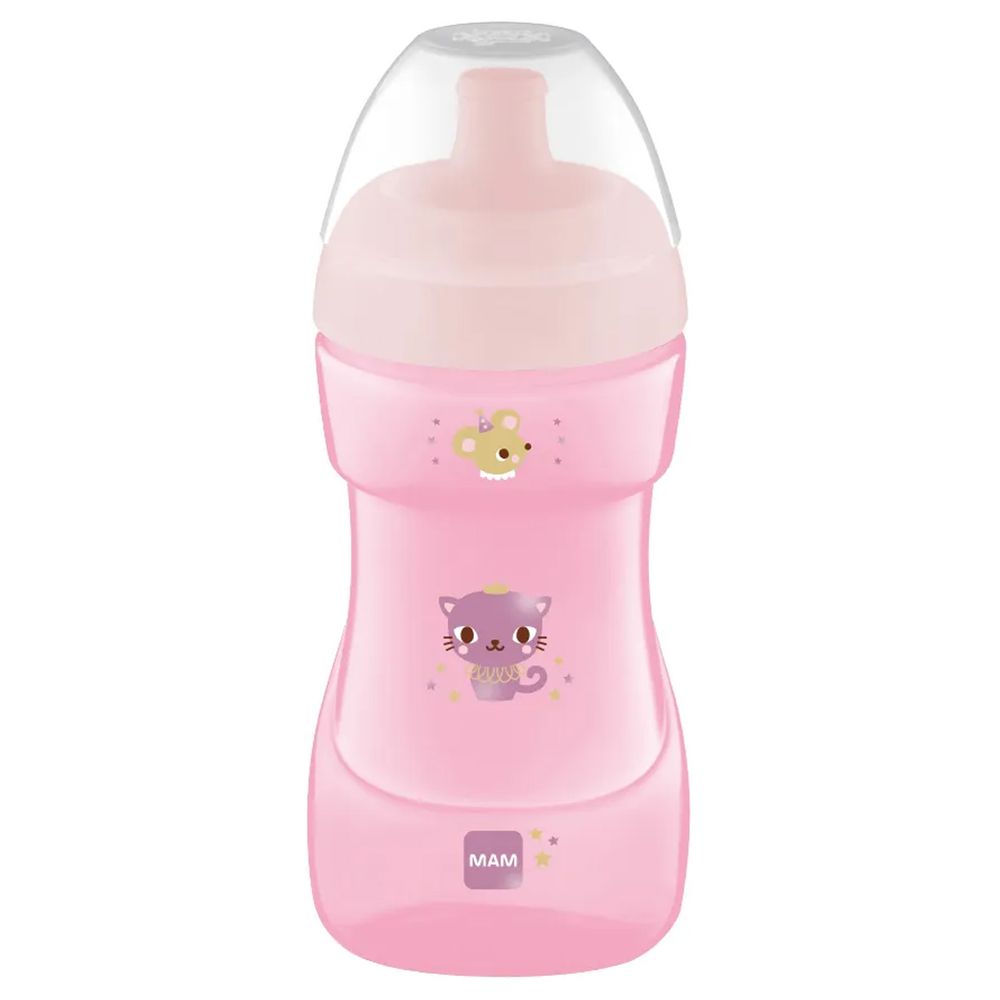 Mam - Baby Sports Cup - Celebrations Pink - 330 ml