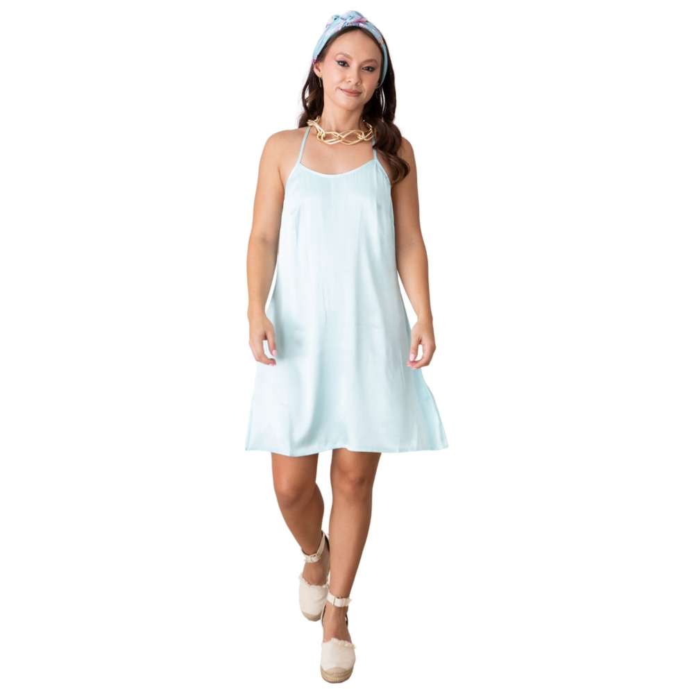 Stylebug - Women's Solid Cami Dress - Pink