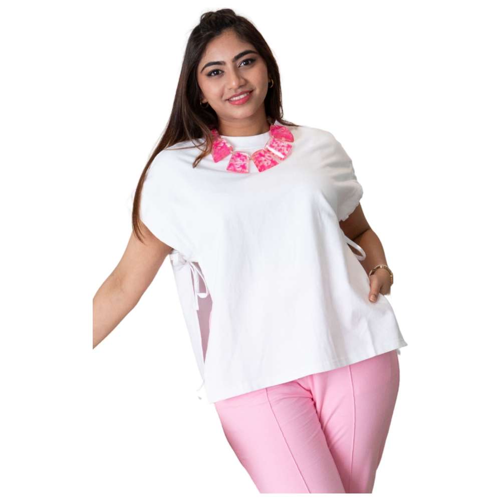 Stylebug - Women's Reversible Solid Sweatshirt - White