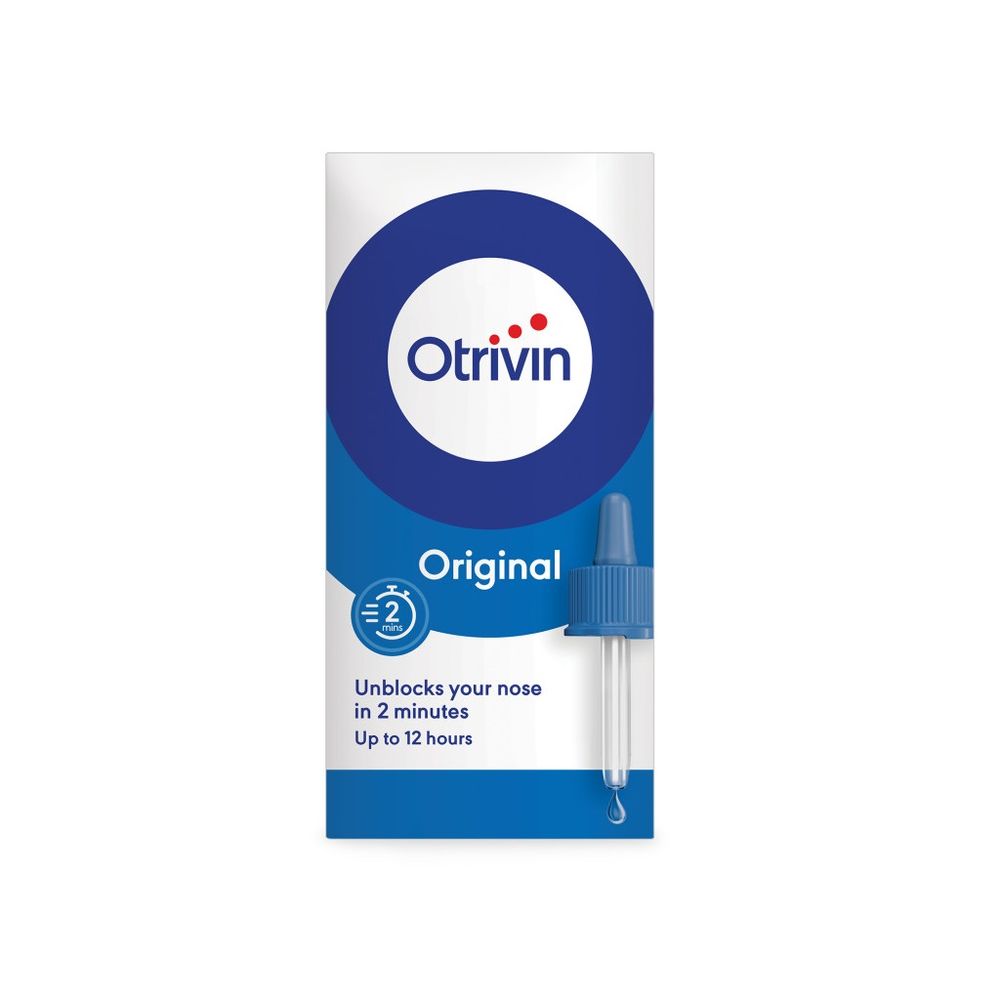 Otrivin 0.1% Adult Drops - 10ml