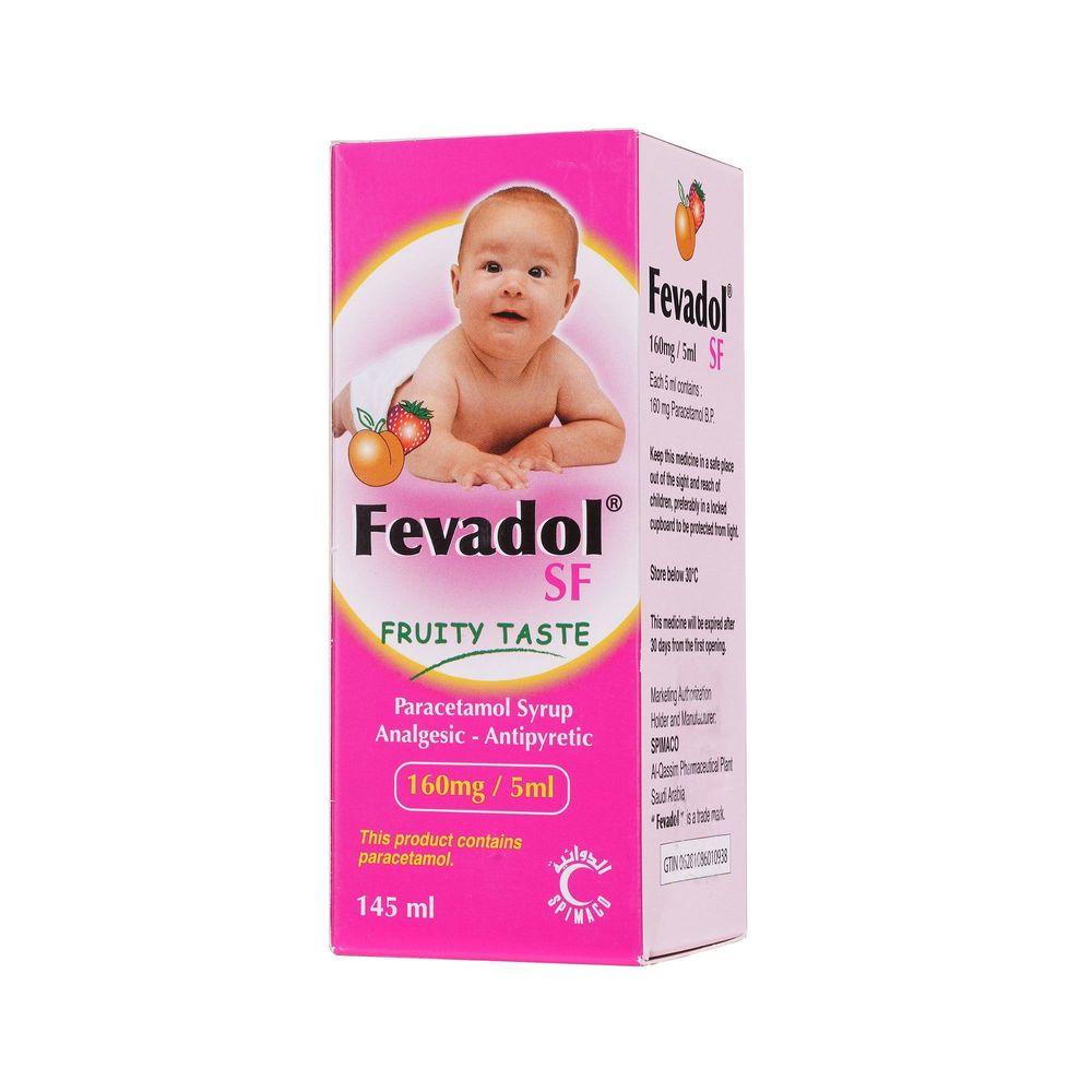 Fevadol SF Syrup - 145ml