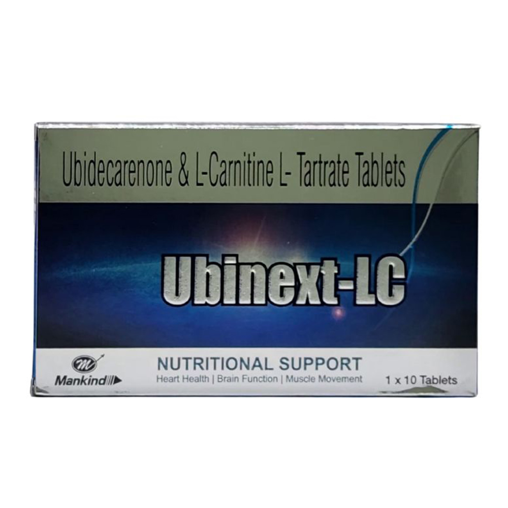 Mankind - Ubinext-LC Tablets - 10 Pcs