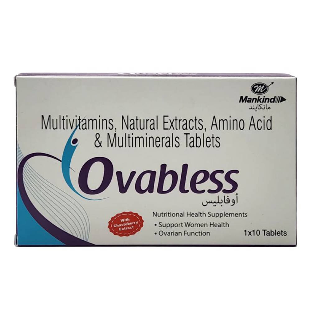 Mankind - Ovabless Nutraceutical Tablets - 30 Pcs