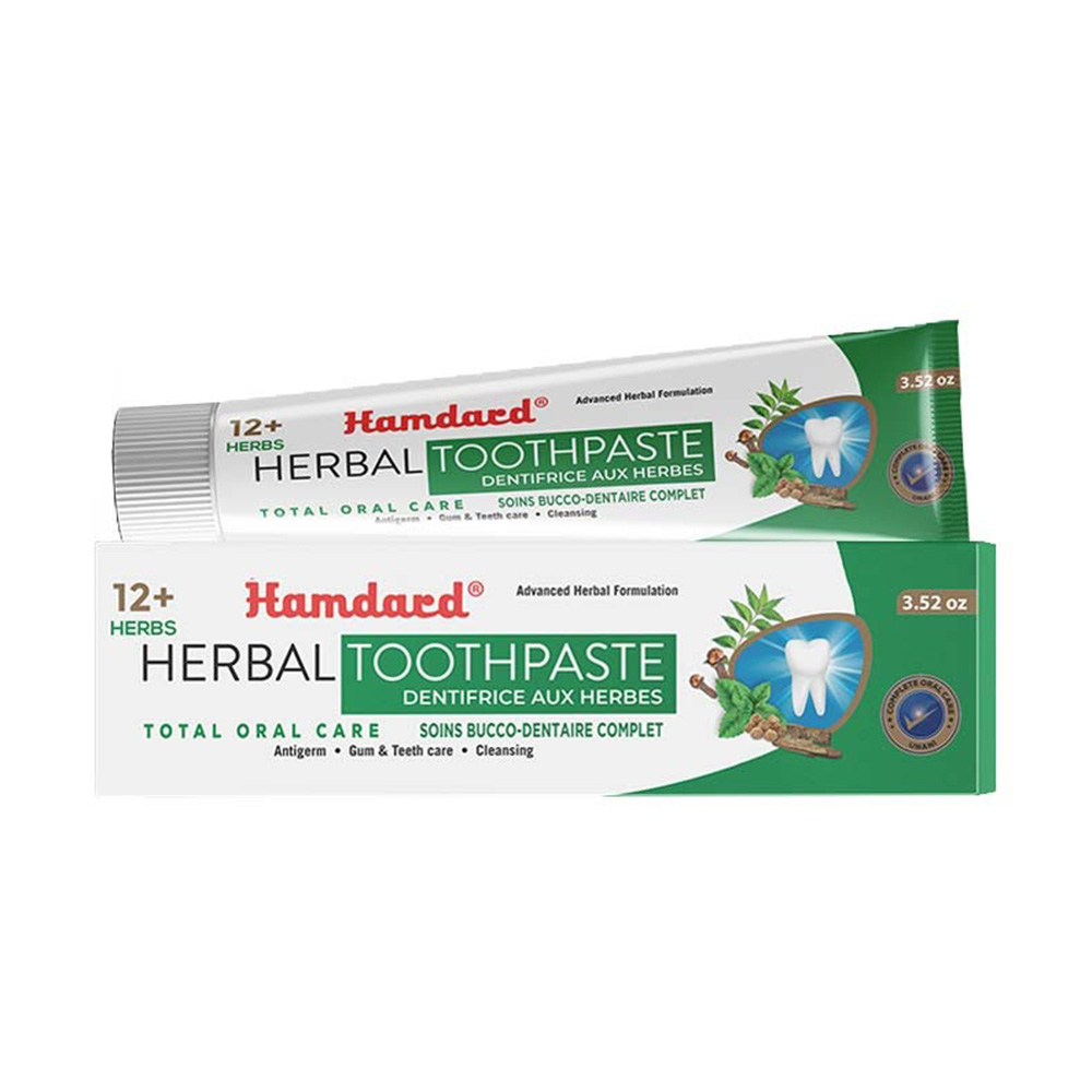Hamdard - Total Oral Care Herbal Toothpaste - 100 gm