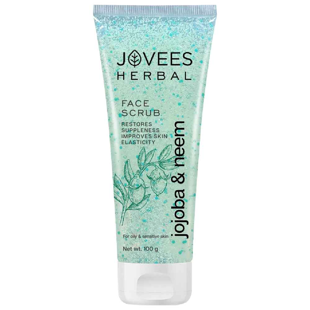 Jovees Herbal - Jojoba & Neem Face Scrub - 100 gm