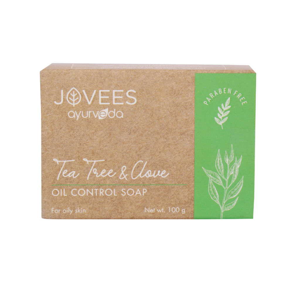 Jovees Herbal - Tea Tree & Clove Oil Control Soap - 100g