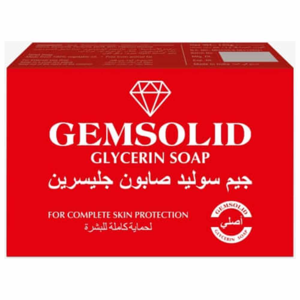 Gemsolid - Neem Soap With Glycerin - 125 gm