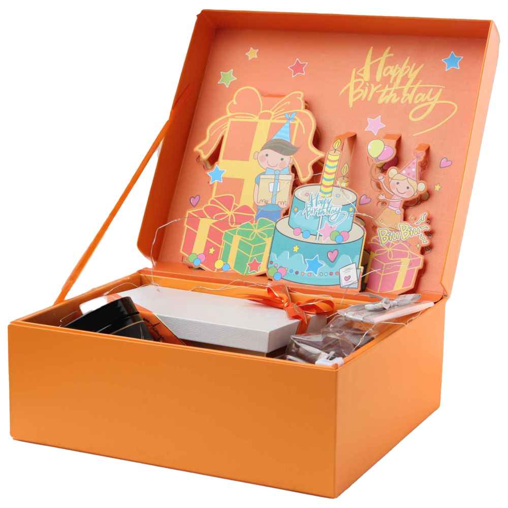 Kiam - Happy Birthday Light Up Hamper - 11 Pcs