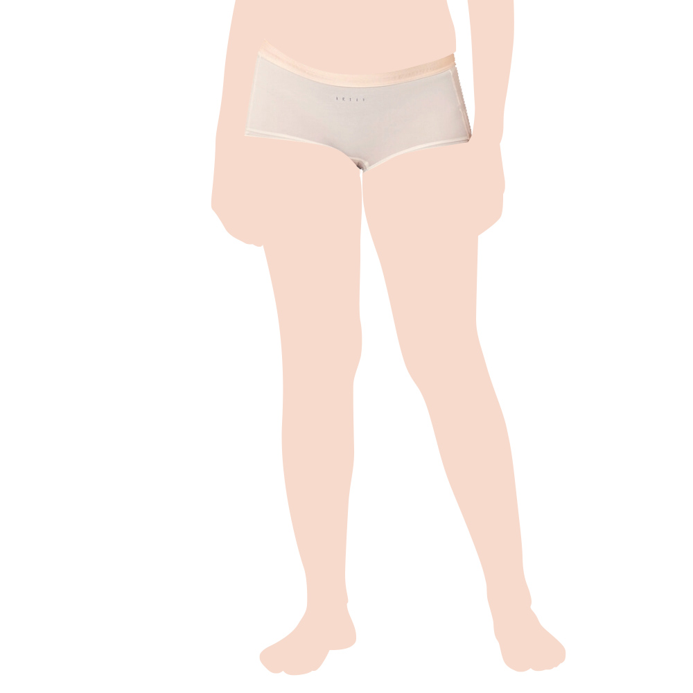 Intimate Queen - Corn Bae Full-Coverage Maternity Lacy Boy Shorts - Blue