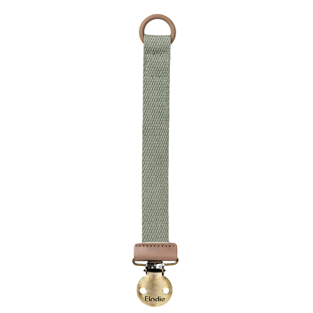 Elodie Details Baby Pacifier Clip - Hazy Jade
