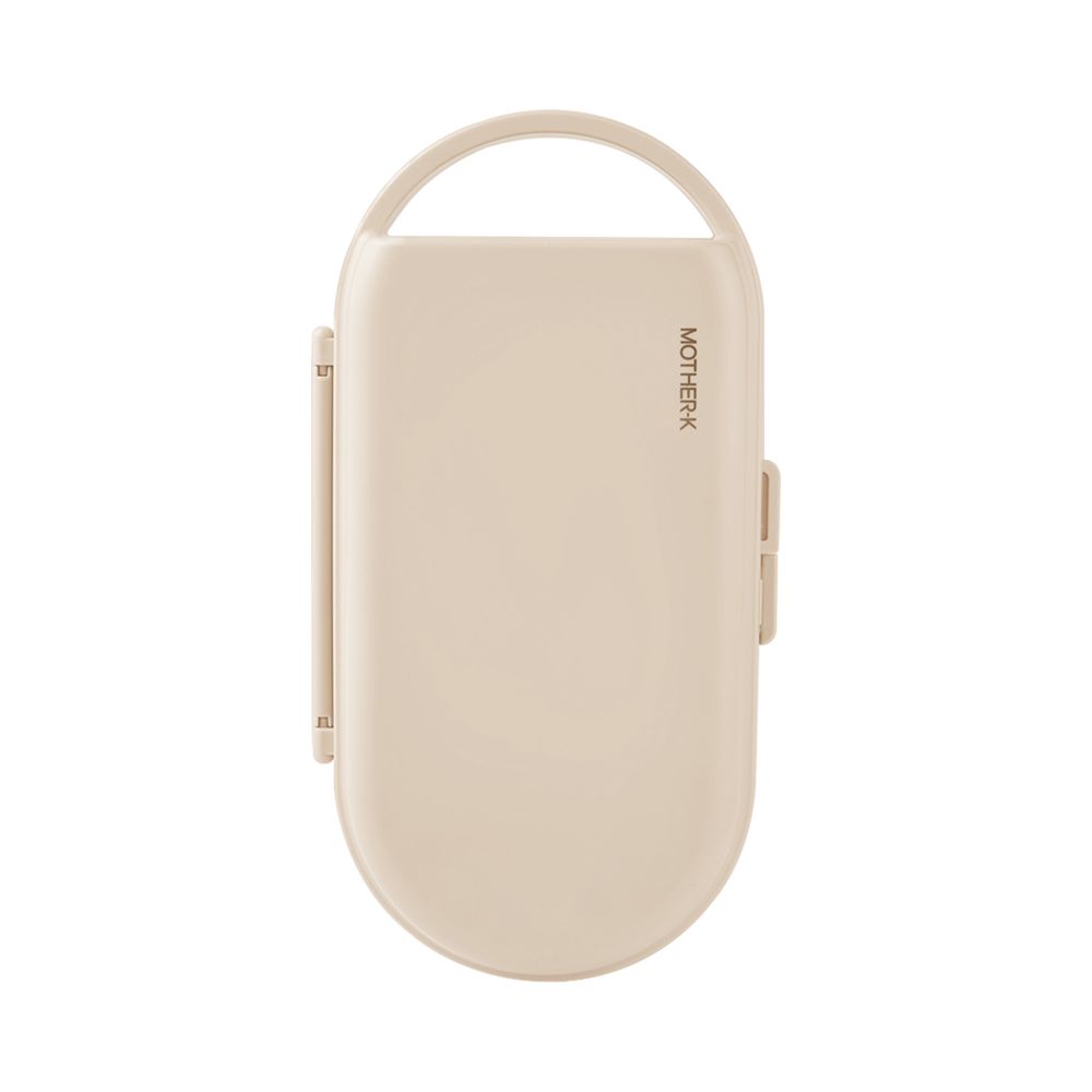 Mother K - Portable Feeding Bottle Drying Rack Set - Cream