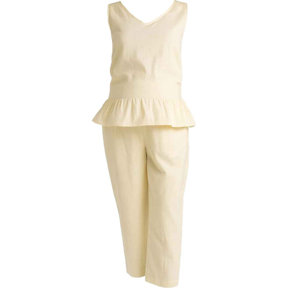 Lune Boutique 2pc-Set - Reveal 2.0 Maternity Top & Pants - Yellow