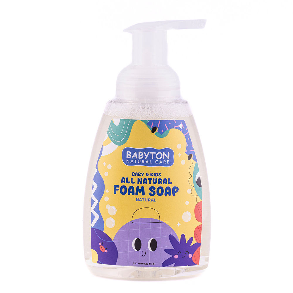 Babyton - Baby & Kids All Natural Foam Soap - Strawberry - 350 ml