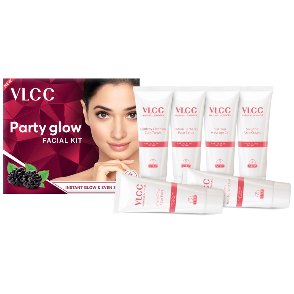 Vlcc - Party Glow Facial Kit - 60 gm