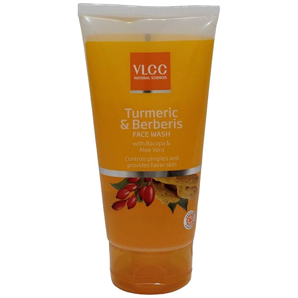 Vlcc - Turmeric & Berberis Face Wash With Bacopa & Aloe Vera - 150 ml