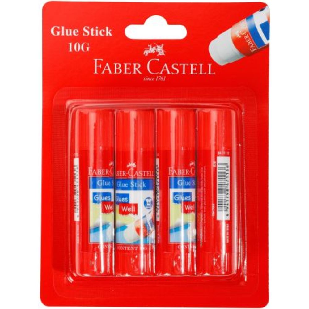 فابر كاستل - غراء - مجموعة من 4 قطع - 10 جرام