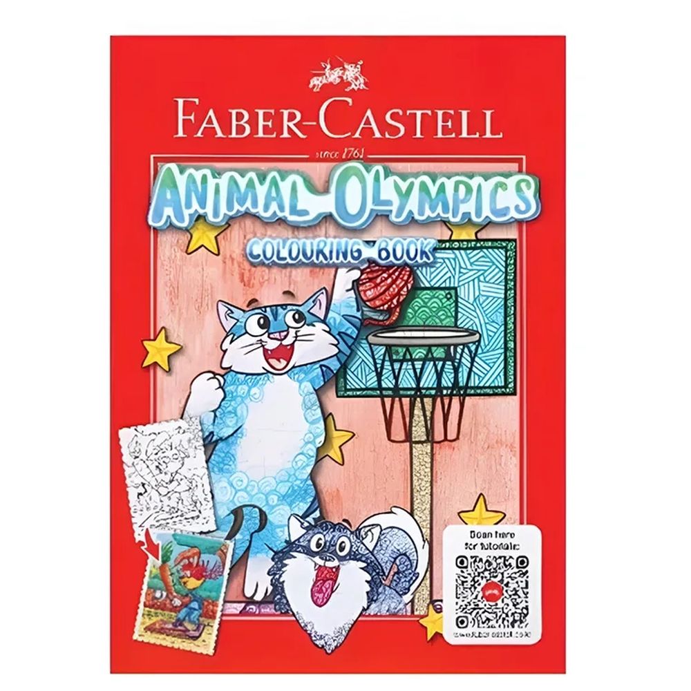 فابر كاستل - كتاب تلوين أولمبياد الحيوانات