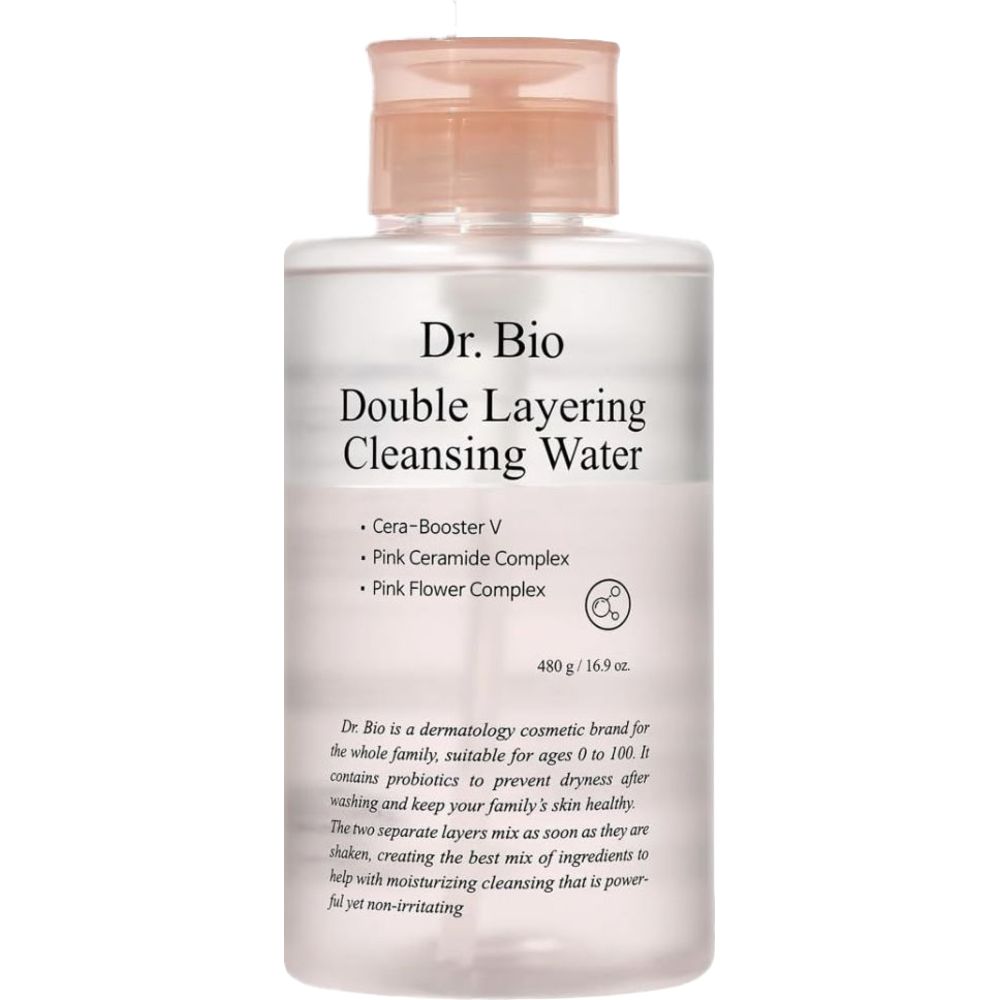 Dr. Bio - Double Layering Cleansing Water - 480 gm