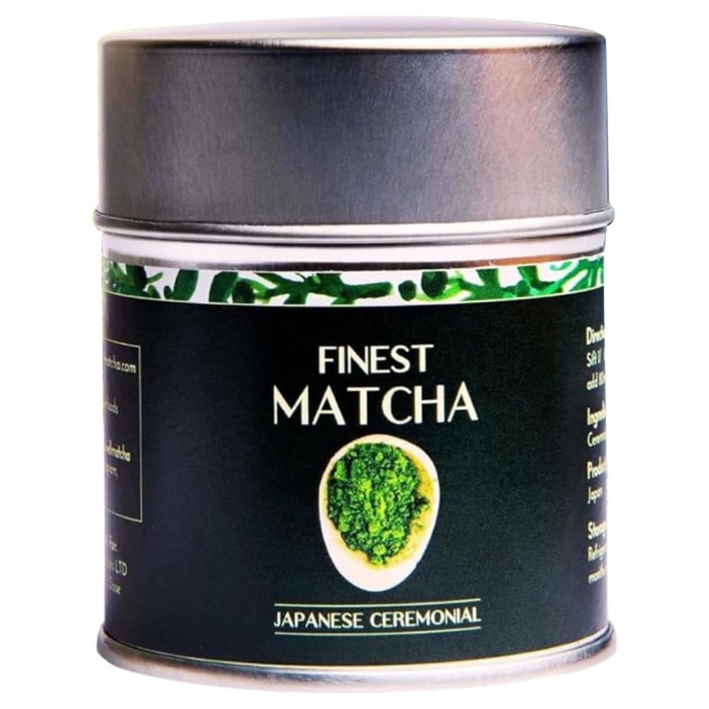 Heapwell Superfoods - Japanese Ceremonial Grade Matcha Green Tea Powder - 30 gm