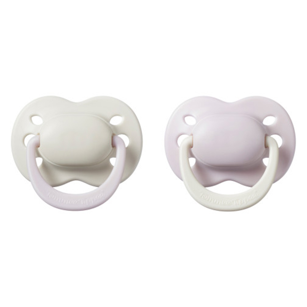 Tommee Tippee - Newborn Silcone Soother - 0-2M - Girl - Color May Vary - 2 Pcs