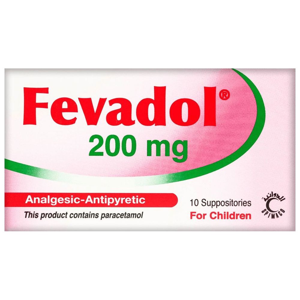 Fevadol 200 mg Suppository 10 Pcs