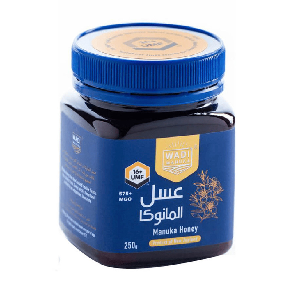 وادي مانوكا - عسل 16+ UMF - 250 جم