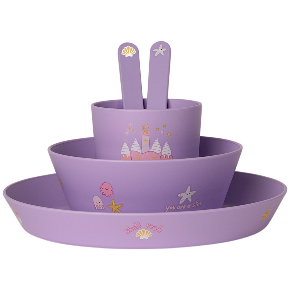 Citron - Bio Based Tableware Set - 5 Pcs