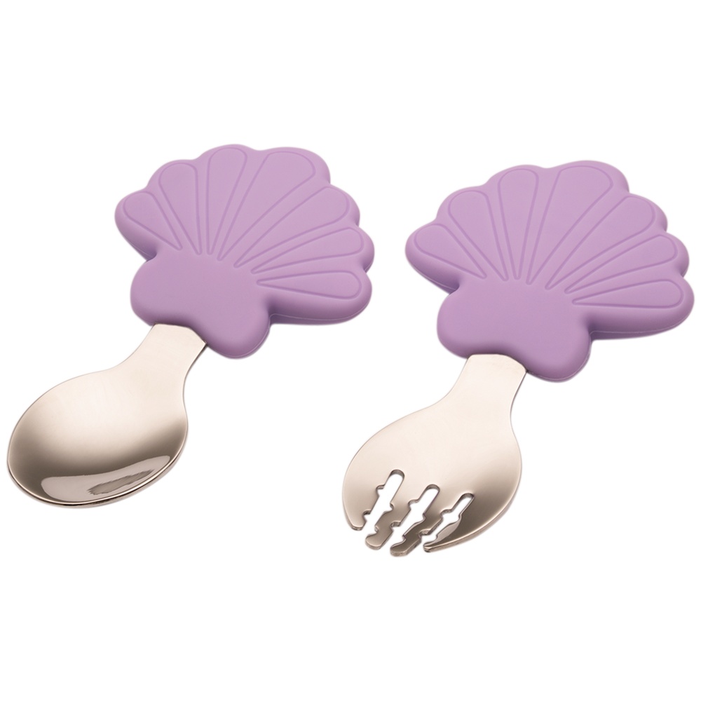 Citron - Training Spoon & Fork Set - Mermaid - 2 Pcs