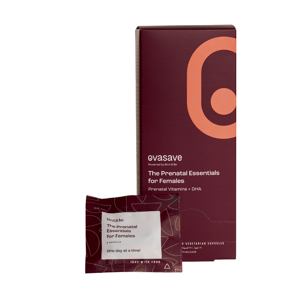 Ovasave - Pregnancy Support Prenatal Essentials Softgels - 90 Pcs