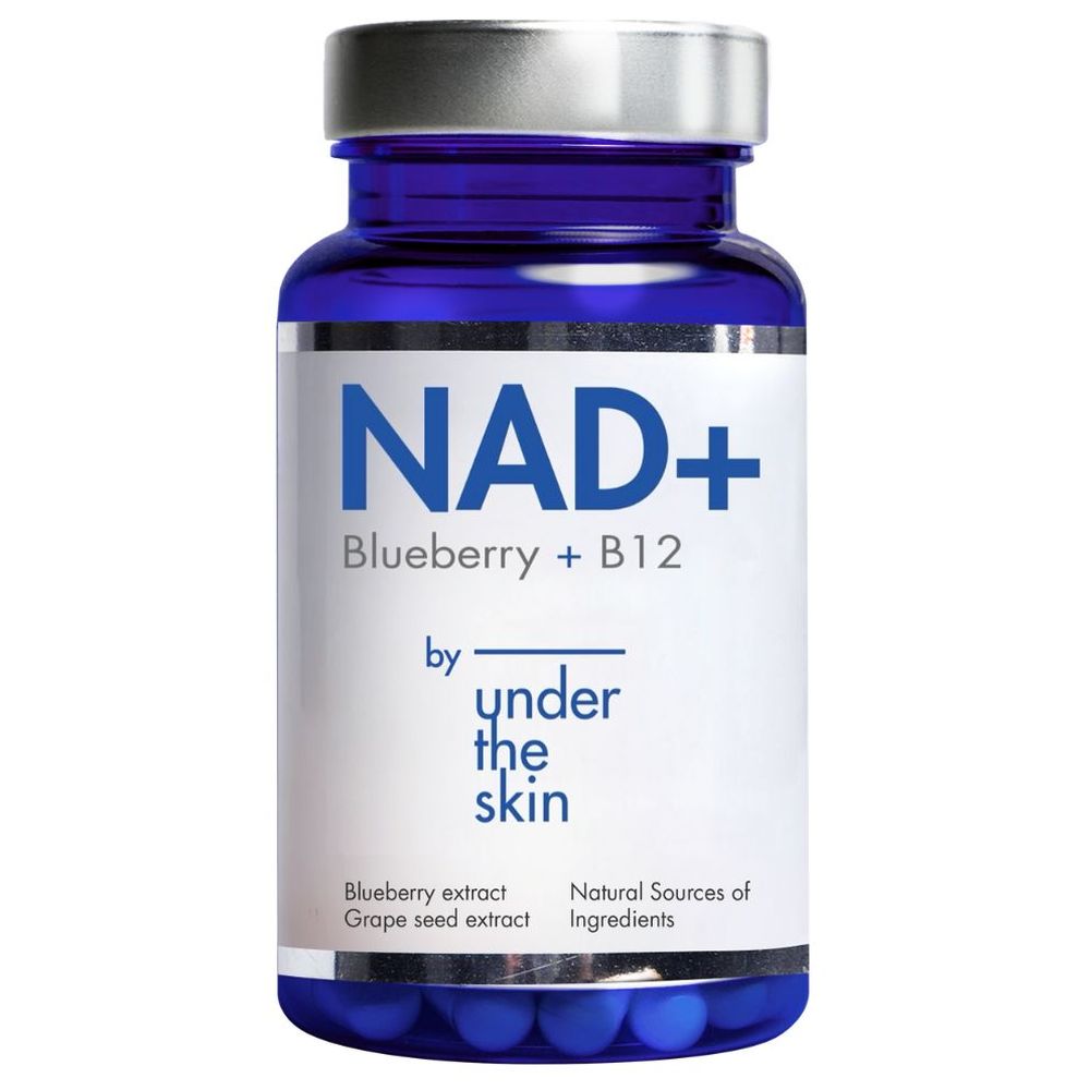 Under The Skin - NAD+ Blueberry + B12 Capsules - 60 Pcs