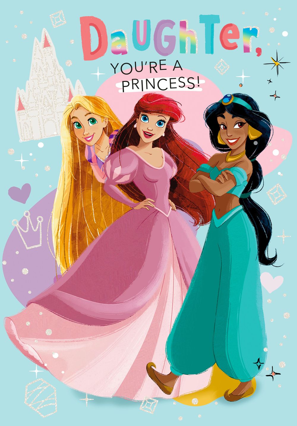 Buy Hallmark - Happy Birthday Age 2 Wow Disney Princess Greeting Card  Online | Mumzworld
