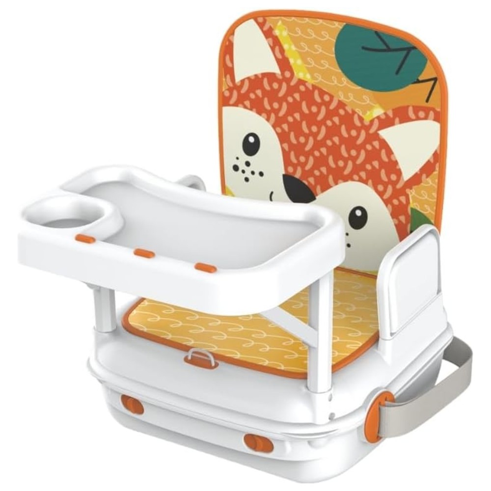 Yaya Duck Babylove - 3-In-1 Portable Baby Dining Chair And Booster Seat With Detachable Music Toy Tray
